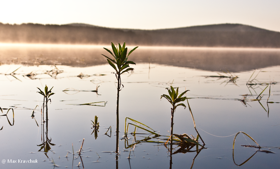 Утро. Первоуральск. Верхний пруд. 6 ч. 13 мин.