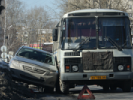 В Первоуральске произошло очередное ДТП с участием пассажирского автобуса