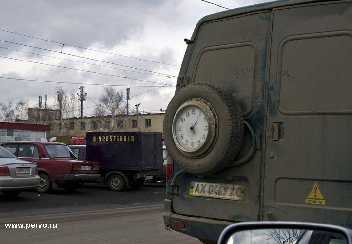 Информативный колпак запасного колеса