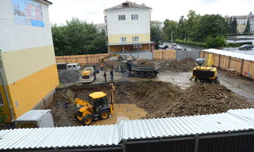 Точечная застройка добралась до центра Первоуральска