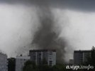 Мощный смерч в Благовещенске - есть жертвы