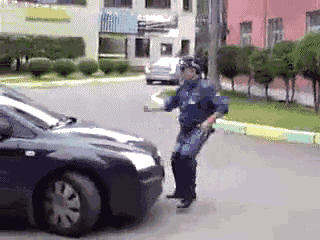 Очередной гаишник попался на попытке срубить лёгкого бабла