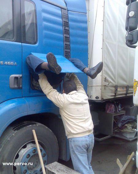 Рождение дальнобойщика методом кесарева сечения