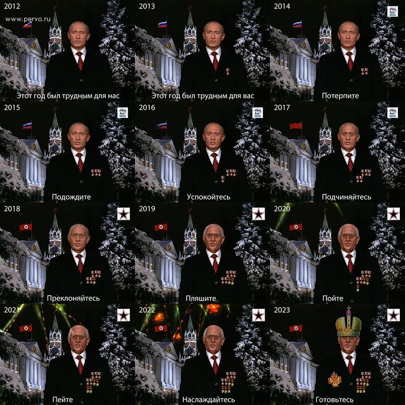 годы правление В.В.Путина