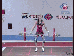 поднимаем с утра штангу.....