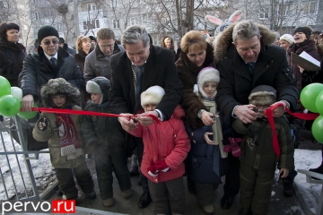 Сегодня в Первоуральске открыли новый детский садик на 95 мест. Фото Сегодня в Первоуральске открыли новый детский садик на 95 мест. Фото