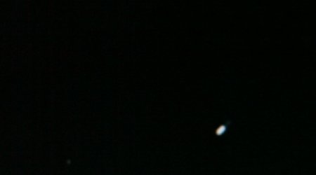 Жители Первоуральска могли наблюдать астероид уехав за город, где не было облаков