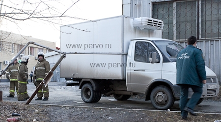 В Первоуральске все спецслужбы города были подняты по тревоге. ГАЗель снесла газопровод