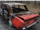 В Первоуральске сожгли автомобиль