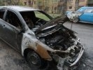 В Первоуральске сожгли автомобиль