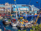 Завершена операция по подъему затонувшего круизного лайнера Costa Concordia