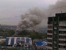 В Екатеринбурге горит завод гражданской авиации