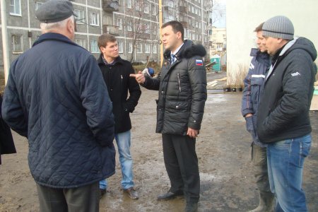 Алексей Дронов лично проинспектировал ход строительства зданий дошкольных образовательных учреждений