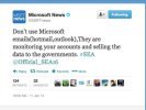Сирийские хакеры взломали три аккаунта Microsoft в твиттере