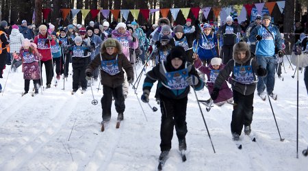 В Первоуральске прошла «Лыжня России 2014» – участие в стартах приняли 1240 человек