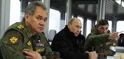 Путин приказал военным вернуться в места постоянной дислокации