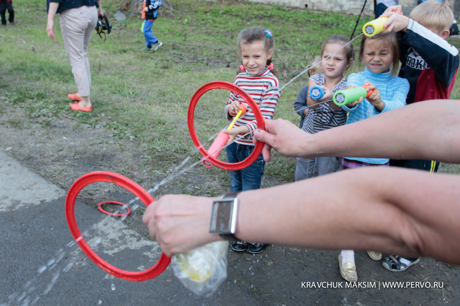 В Первоуральске свою силу, реакцию и меткость показали дети вынужденных переселенцев