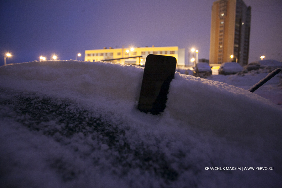 Первый снег Первоуральска