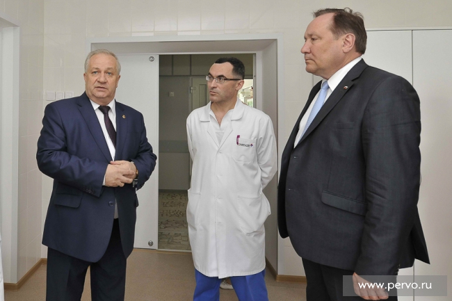 Первоуральск с рабочим визитом посетил Министр здравоохранения Свердловской области Игорь Трофимов