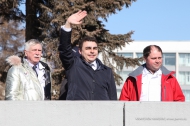 Министр энергетики и ЖКХ принял парад коммунальной техники в Первоуральске Министр энергетики и ЖКХ принял парад коммунальной техники в Первоуральске