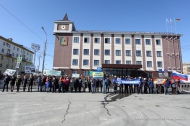 Министр энергетики и ЖКХ принял парад коммунальной техники в Первоуральске Министр энергетики и ЖКХ принял парад коммунальной техники в Первоуральске