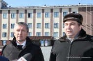 Министр энергетики и ЖКХ принял парад коммунальной техники в Первоуральске Министр энергетики и ЖКХ принял парад коммунальной техники в Первоуральске
