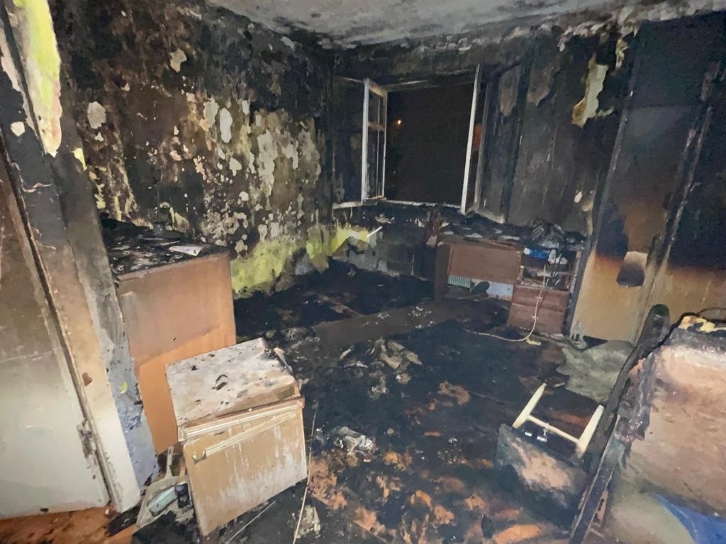 В селе Новоалексеевское горел очередной дом