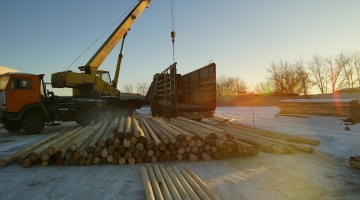 Уральские таможенники с начала года оформили экспорт круглого леса на 1,8 млн долларов