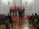 Медведев в Кремле наградил орденами ветеранов и рабочих