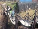 Аварийный мост в Слободе. Видео