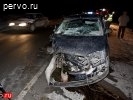 Сегодня на трассе Первоуральск-Шаля произошла авария. Видео