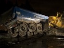Участок Федеральной трассы Екатеринбург-Пермь, где произошло ДТП, будет открыт глубоко за полночь. Фото