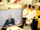 Учебный центр компании ЧТПЗ принял участие в телемосте с председателем правительства России В.Путиным