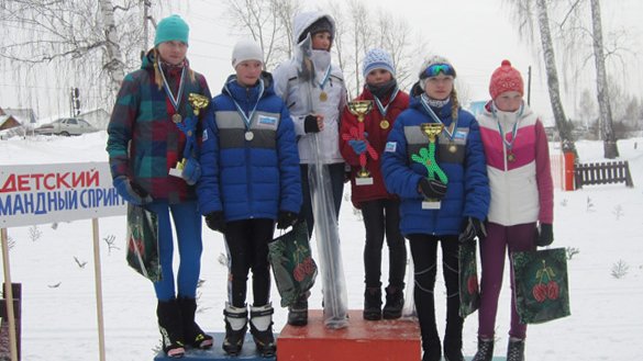 В Среднеуральске в лыжных соревнования Первоуральск стал первым