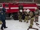 Пожарно-тактические учения прошли в «Ледовом дворце спорта» Первоуральска