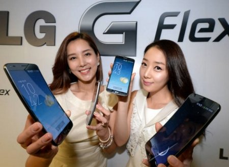 Гибкий смартфон LG G Flex вскоре поступит в продажу в Европе и США