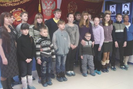 Воспитанники детского дома г. Первоуральска посетили музей ГУ МВД России по Свердловской области