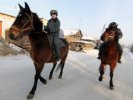 В Первоуральской полиции несет службу конный патруль полиции