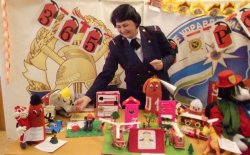 В Первоуральске прошел городской конкурс детского творчества, посвященный 365-ю пожарной охраны России