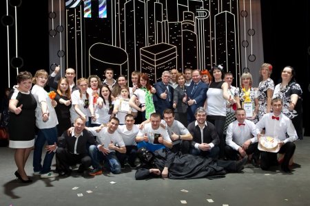 В Первоуральске состоялся финал V юбилейного корпоративного фестиваля КВН группы ЧТПЗ