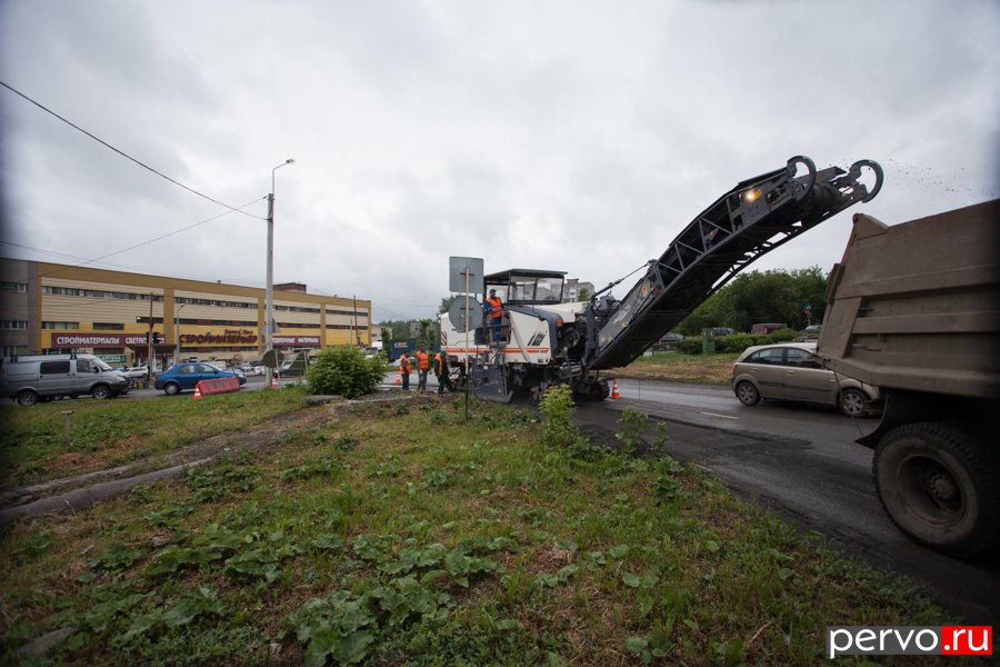 В Первоуральске приступили к ремонту дорог