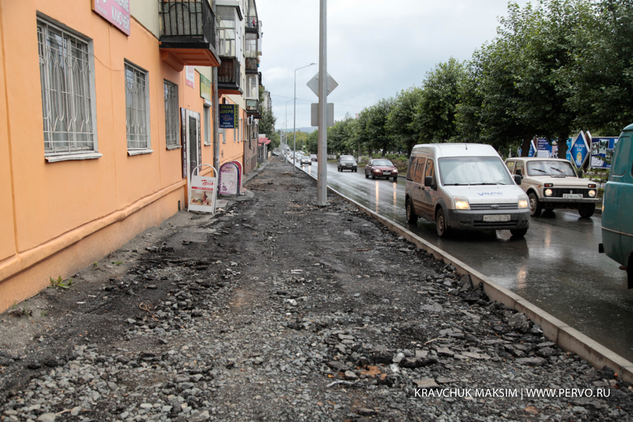 В Первоуральске проспект Ильича вскоре украсят новые тротуары