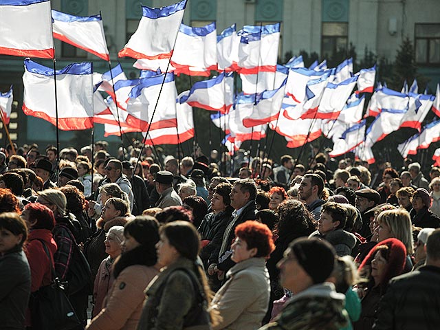 В Крыму отмечают годовщину присоединения к России