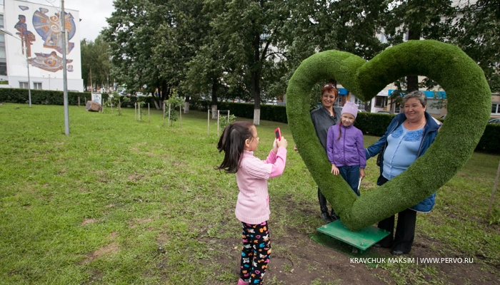 В Первоуральске установили сердце
