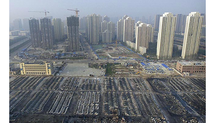 В Тяньцзине объявлена эвакуация из-за цианида