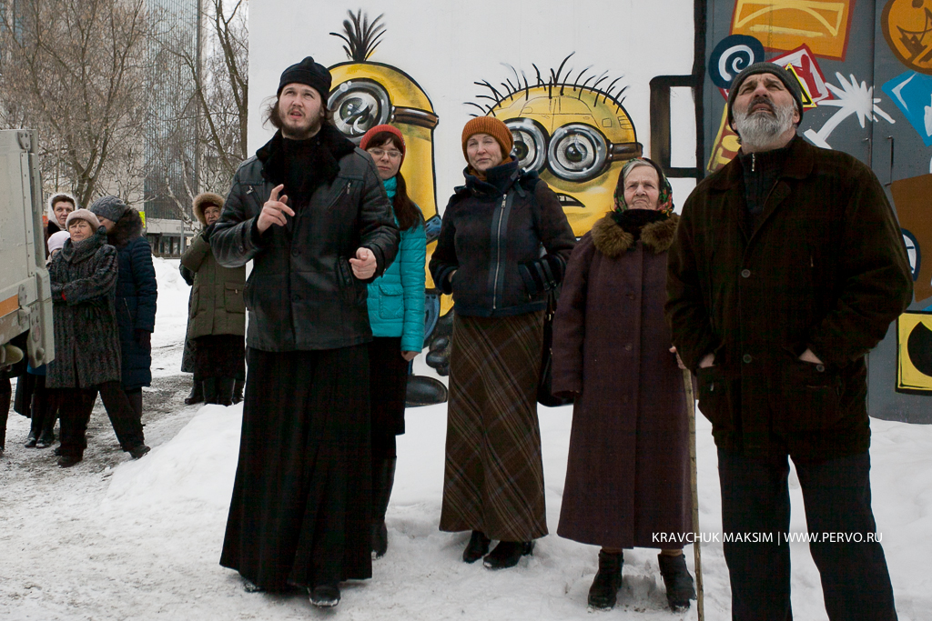 В центре Первоуральска открылся переносной храм