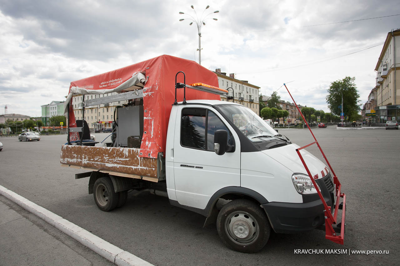 Коммунальщики Первоуральска купили разметочную машину