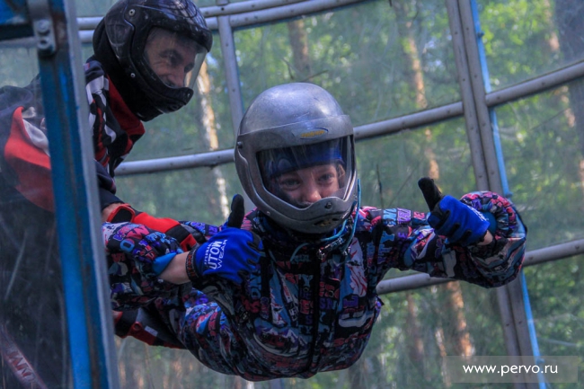 «Тренировка с чемпионом» : День ВДВ в аэротрубе «Тренировка с чемпионом» : День ВДВ в аэротрубе