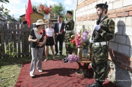 В Кузино открыли мемориальную доску в память о Павле Недоростове В Кузино открыли мемориальную доску в память о Павле Недоростове