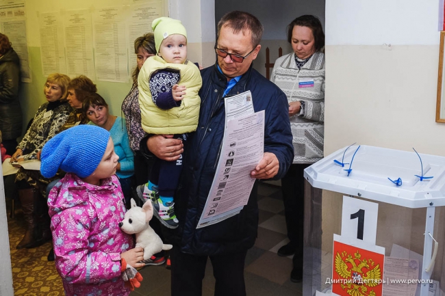 Голосование в Первоуральске продолжается Голосование в Первоуральске продолжается